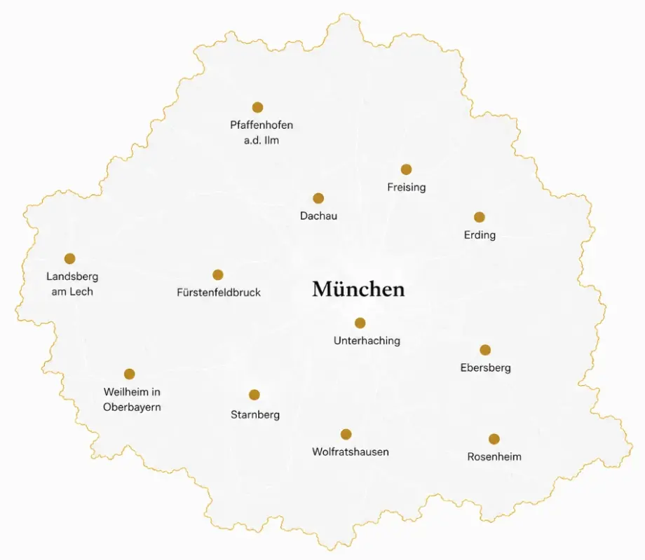 Karte München Haug Sachverständiger München