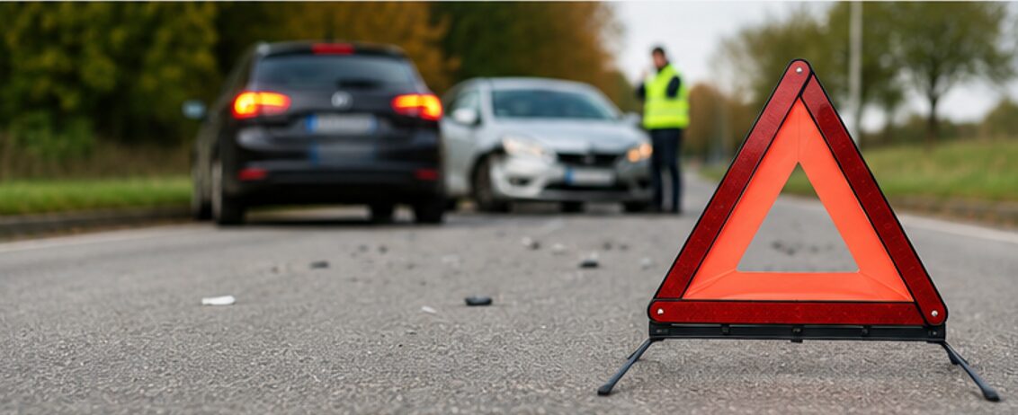 was tun nach verkehrsunfall unfallstelle sichern